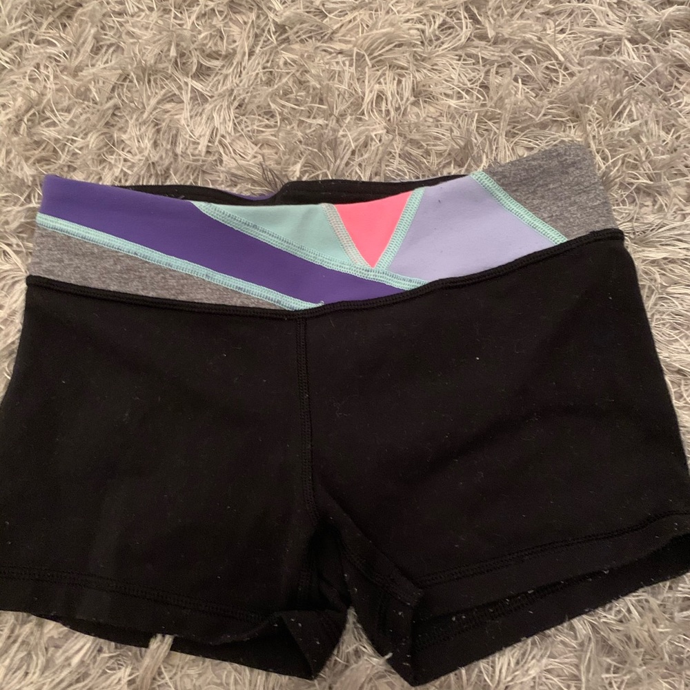 Girls Ivviva Black Rhythmic Shorts